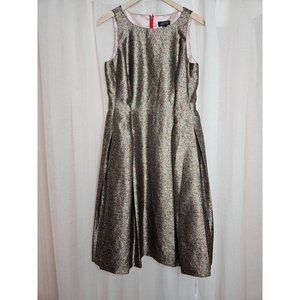 Tahari Metalic Dress size 8